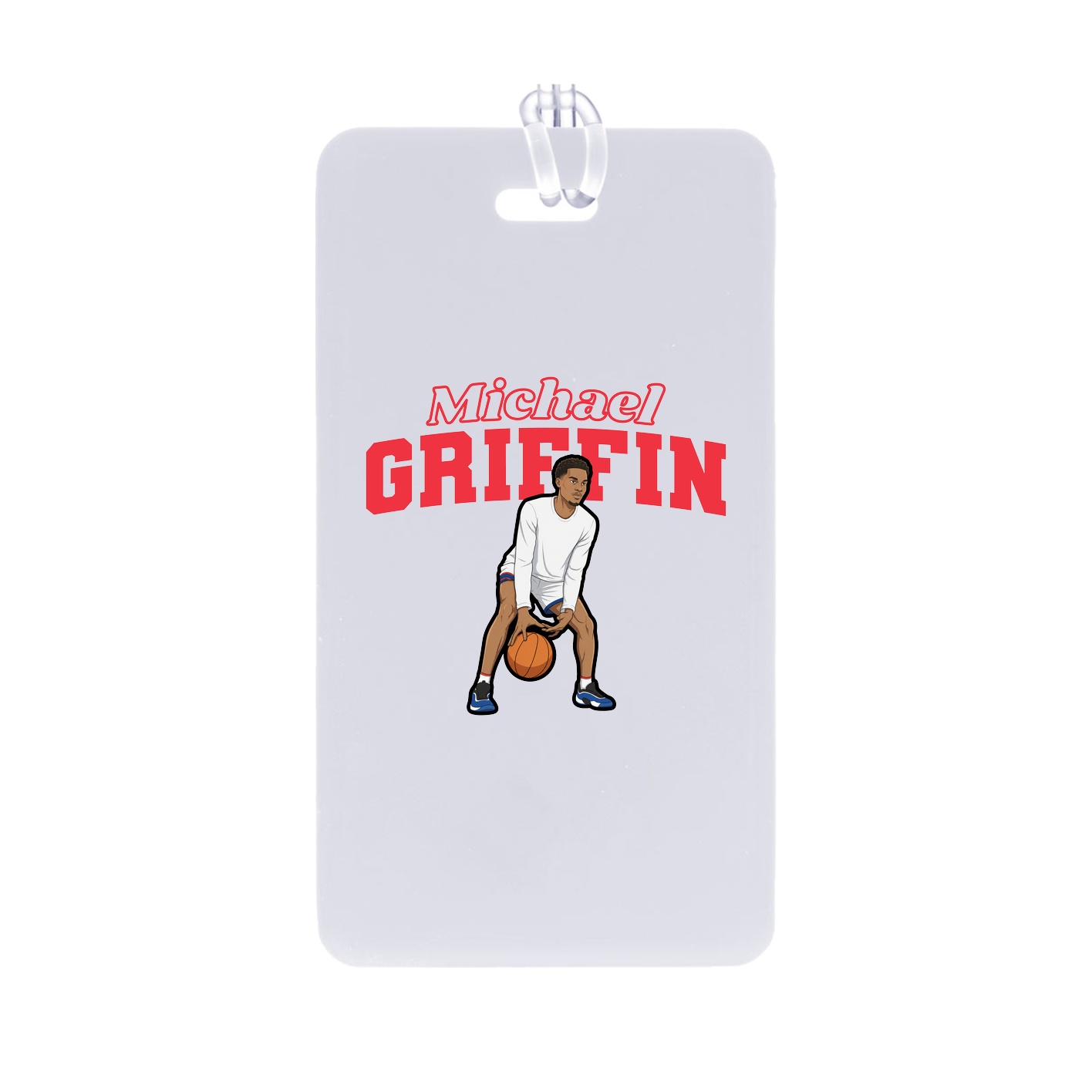 Bag Tag — Name Arch in Classic