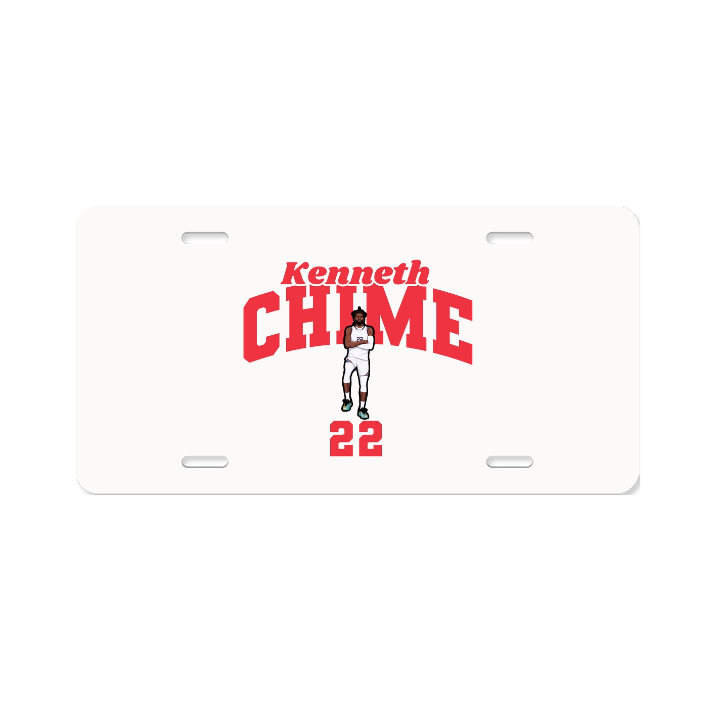 License Plate — Signature Arch in Classic