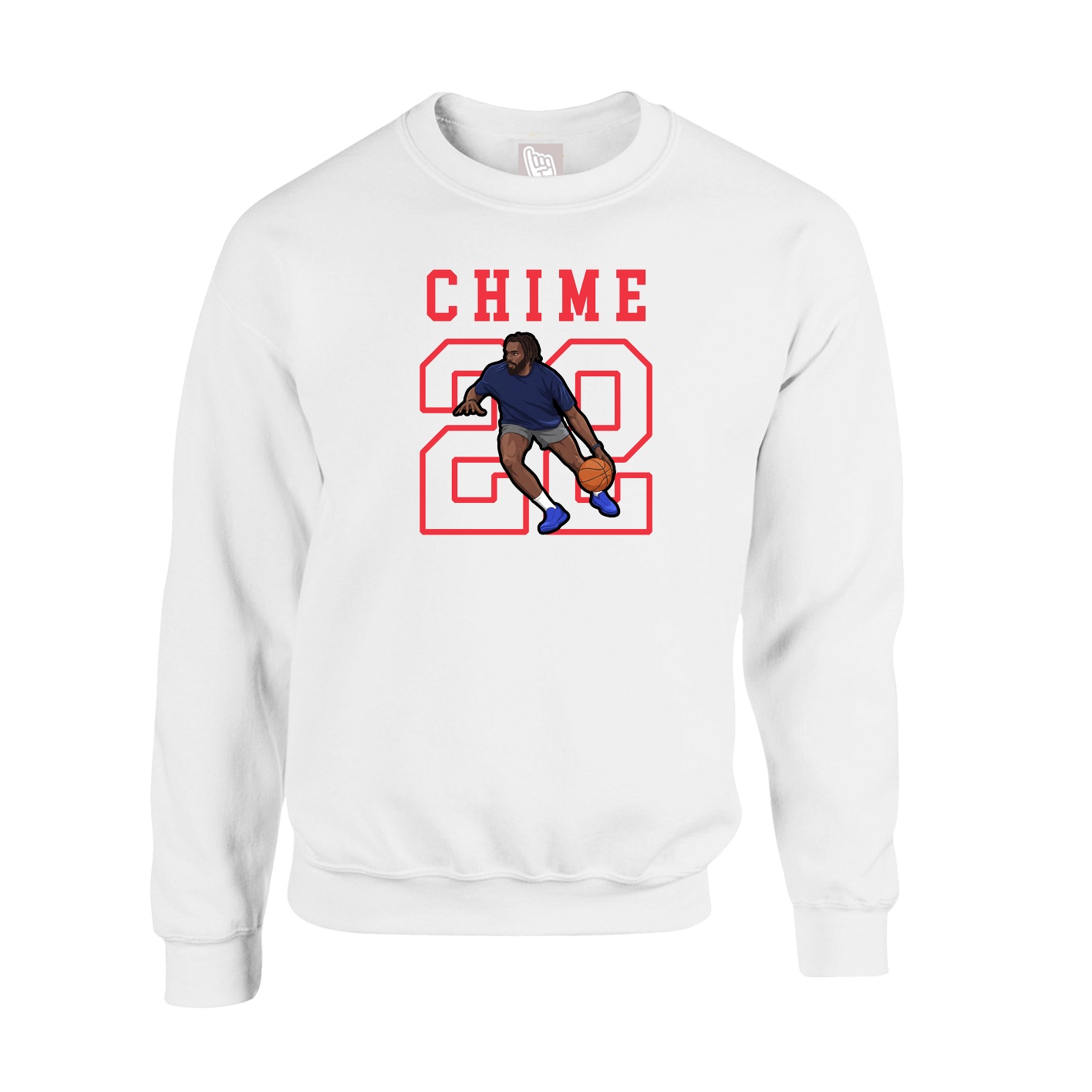 Fleece Crew — Shirsey in White