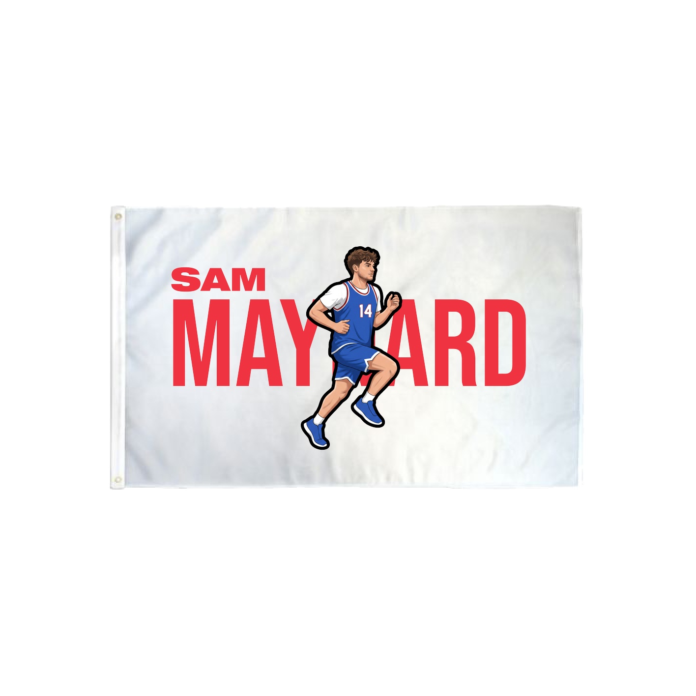 3x5 Flag — Player Name in Classic