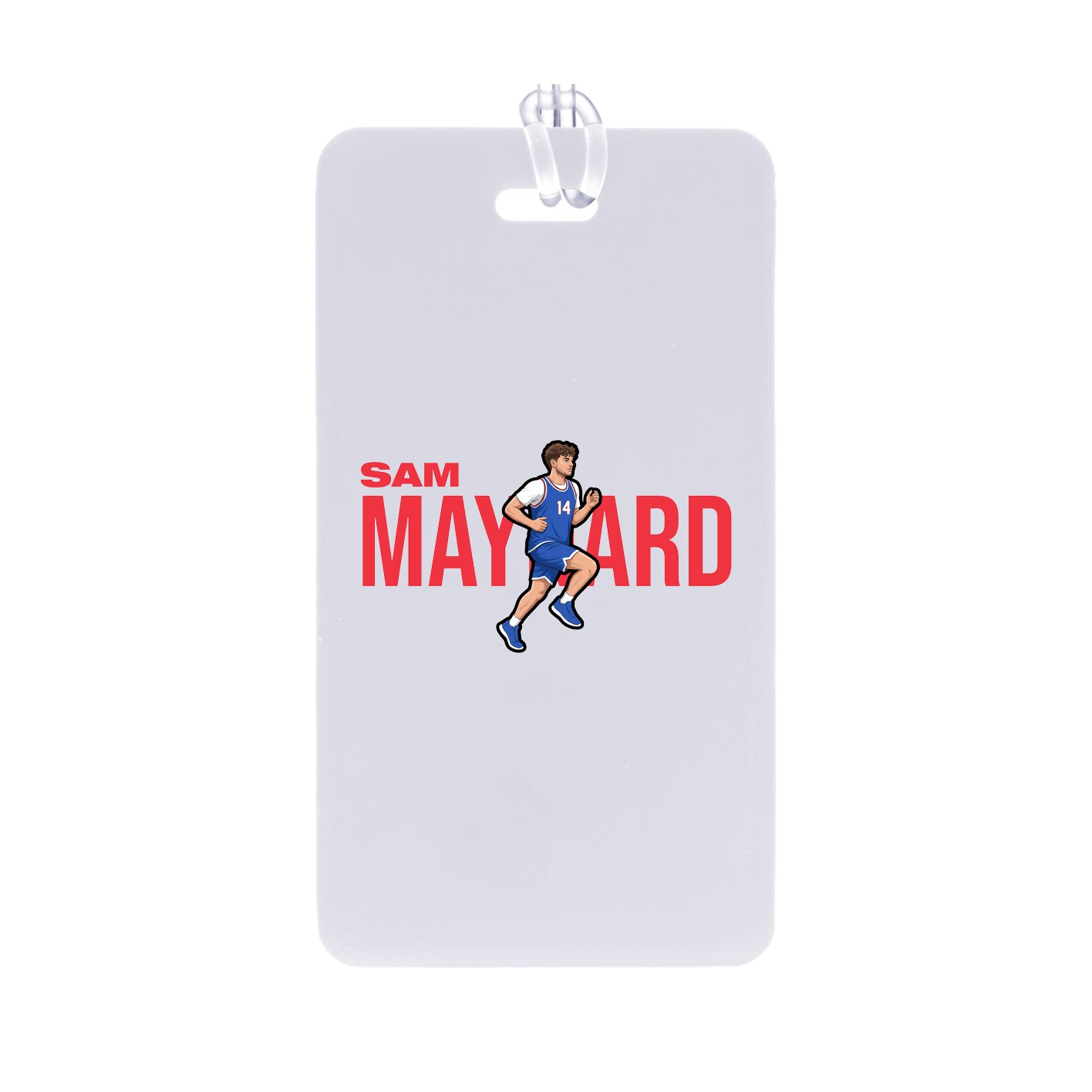 Bag Tag — Player Name in Classic