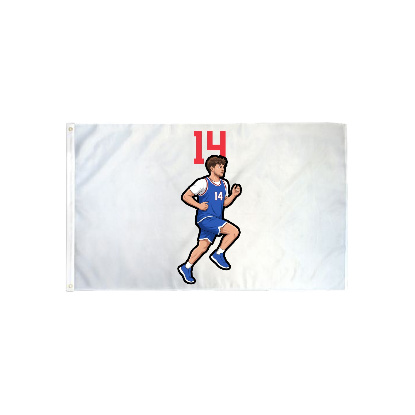3x5 Flag — Number Top in Classic