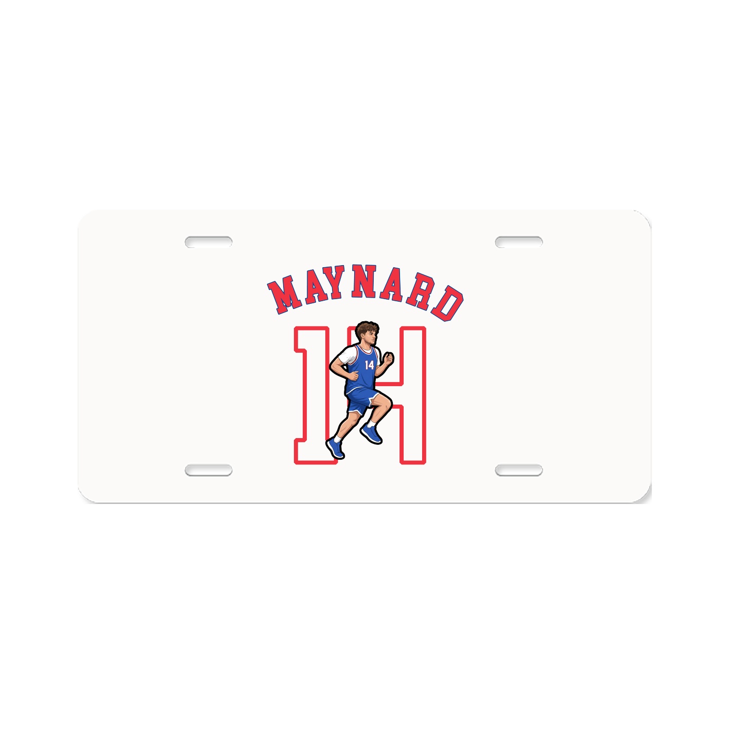 License Plate — Shirsey Arch in Classic