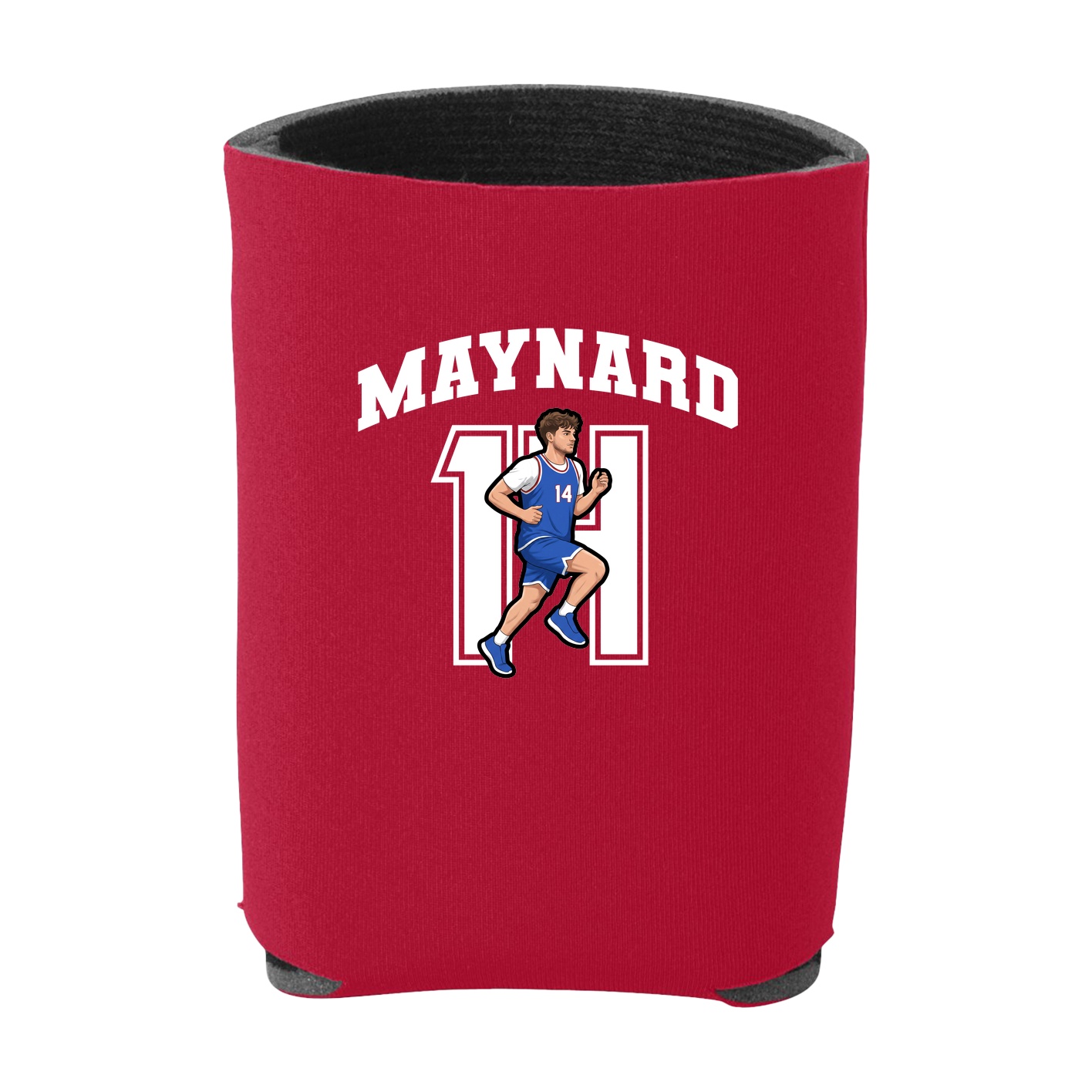 Can Holder — Number in Red
