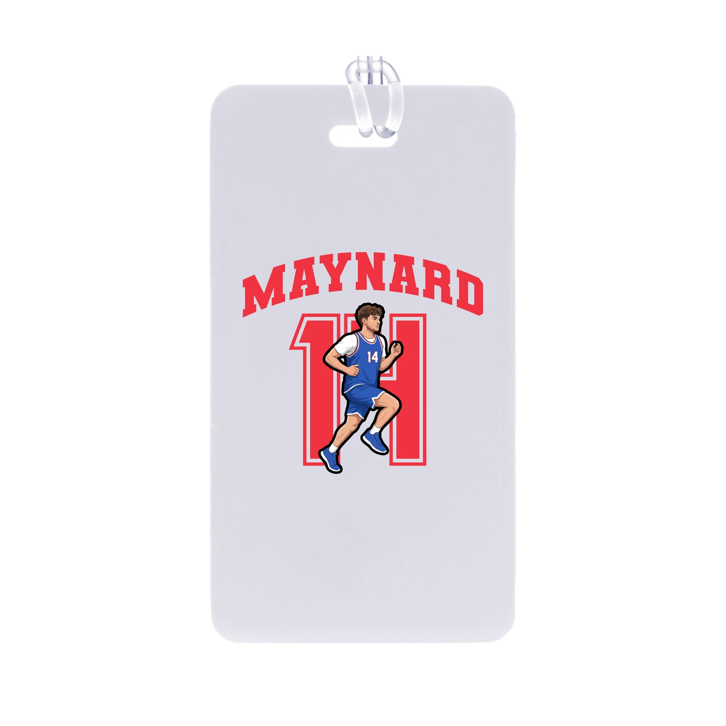 Bag Tag — Number in Classic