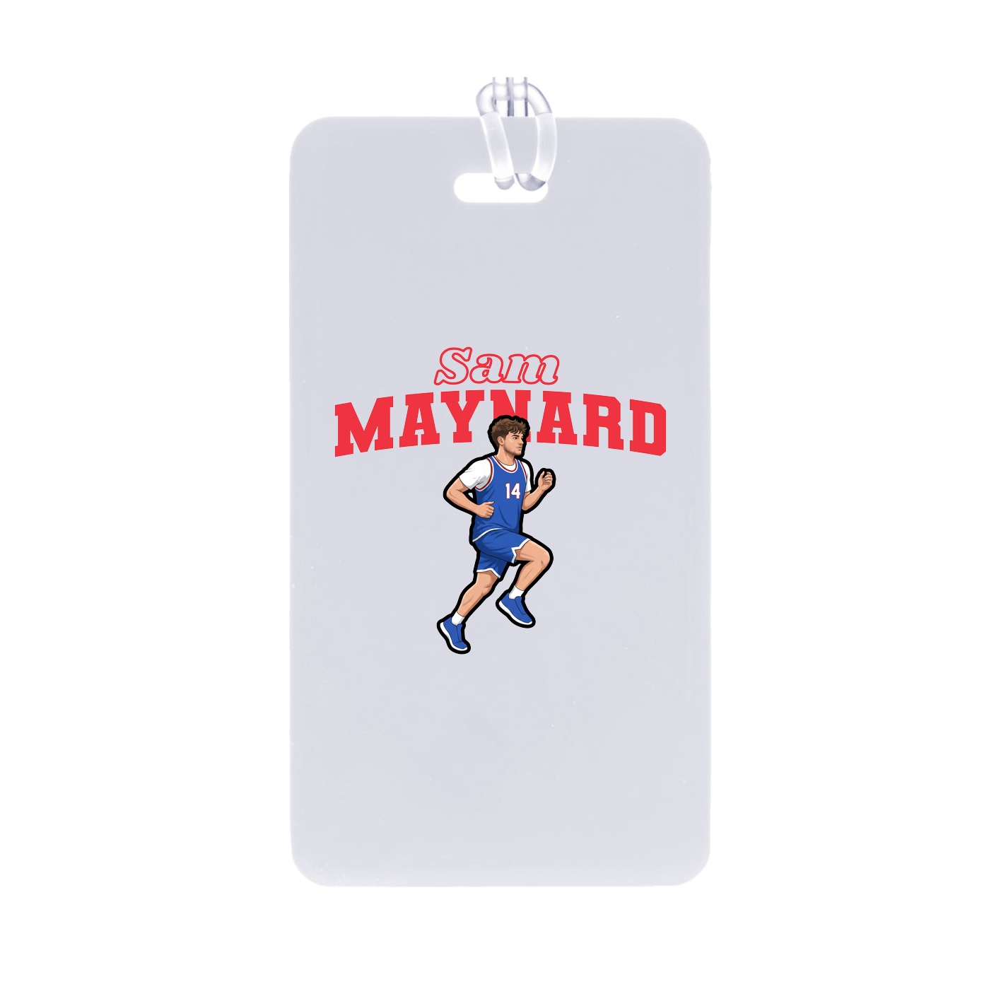 Bag Tag — Name Arch in Classic