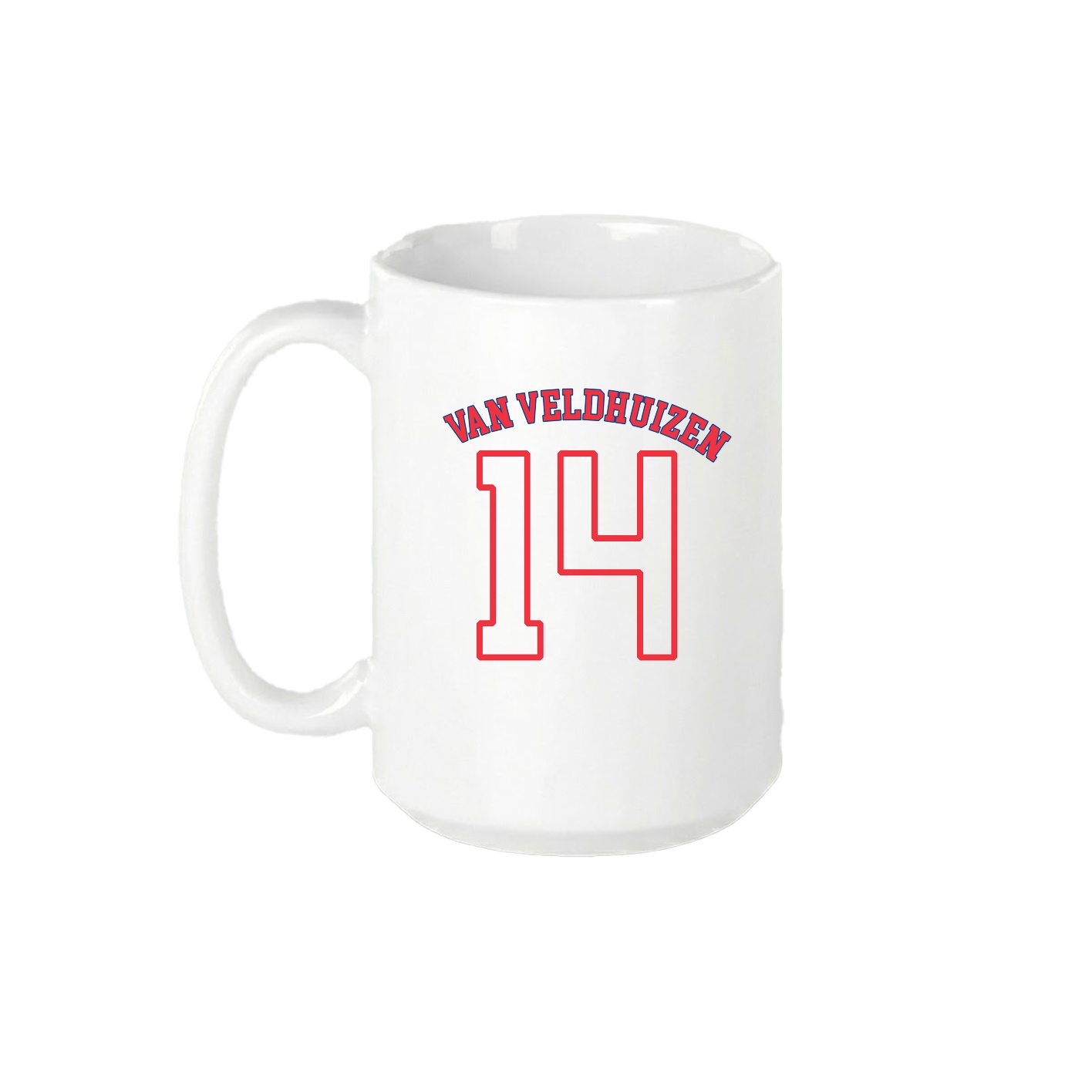 15oz Coffee Mug — Shirsey Arch in White