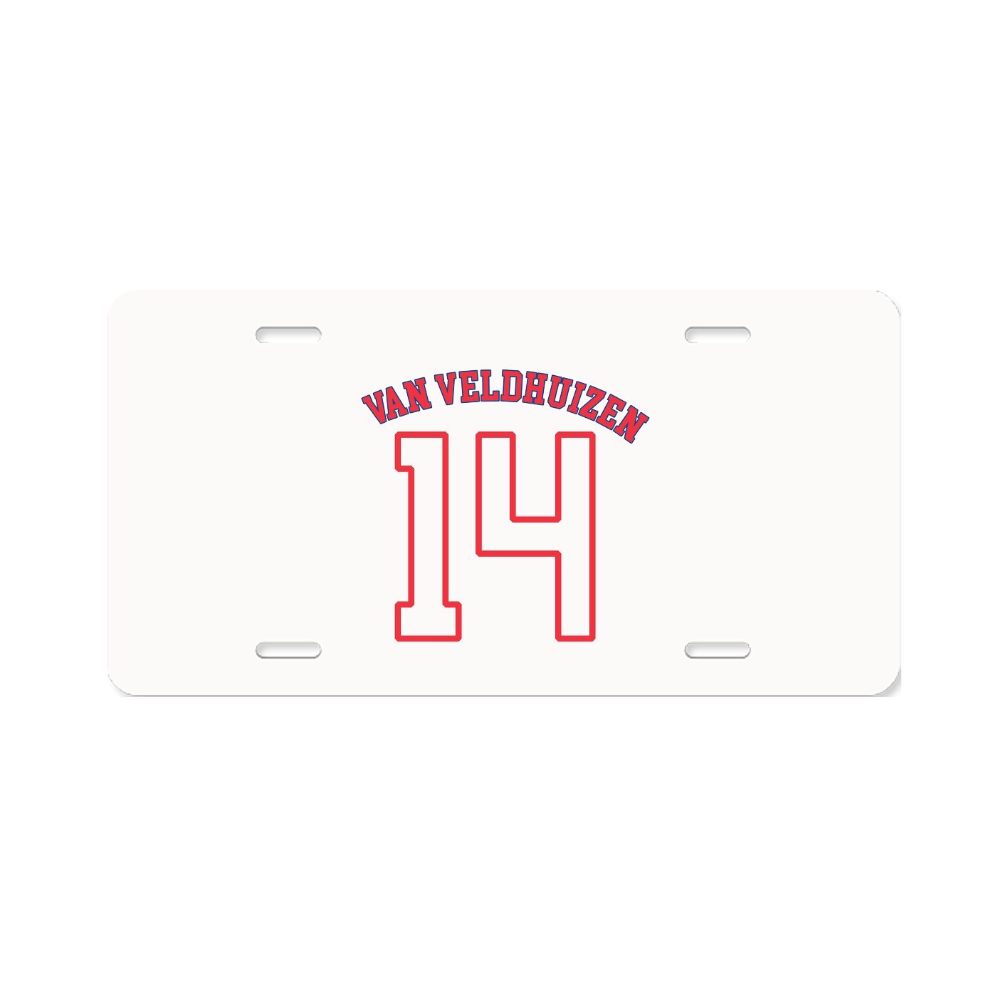 License Plate — Shirsey Arch in Classic