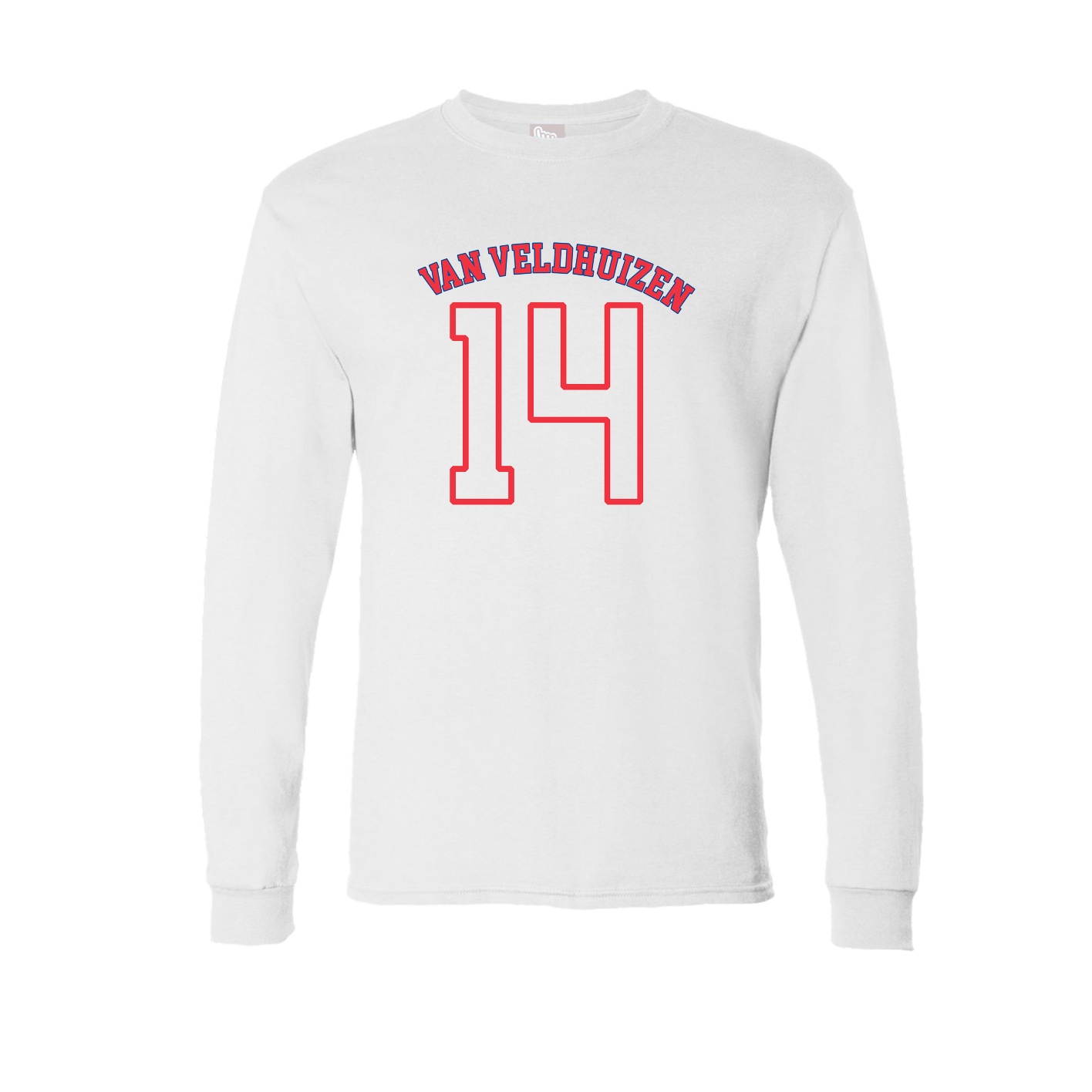Long Sleeve Tee — Shirsey Arch in White