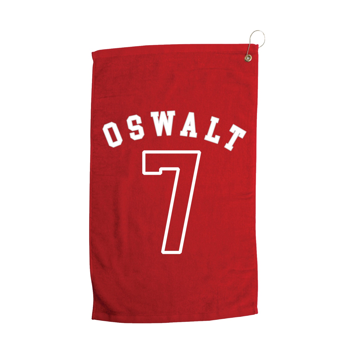 Golf Towel — Shirsey Arch in Red