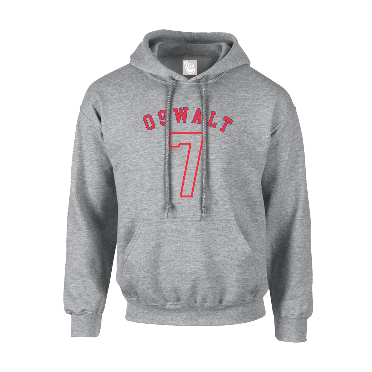 Hoodie — Shirsey Arch in Grey