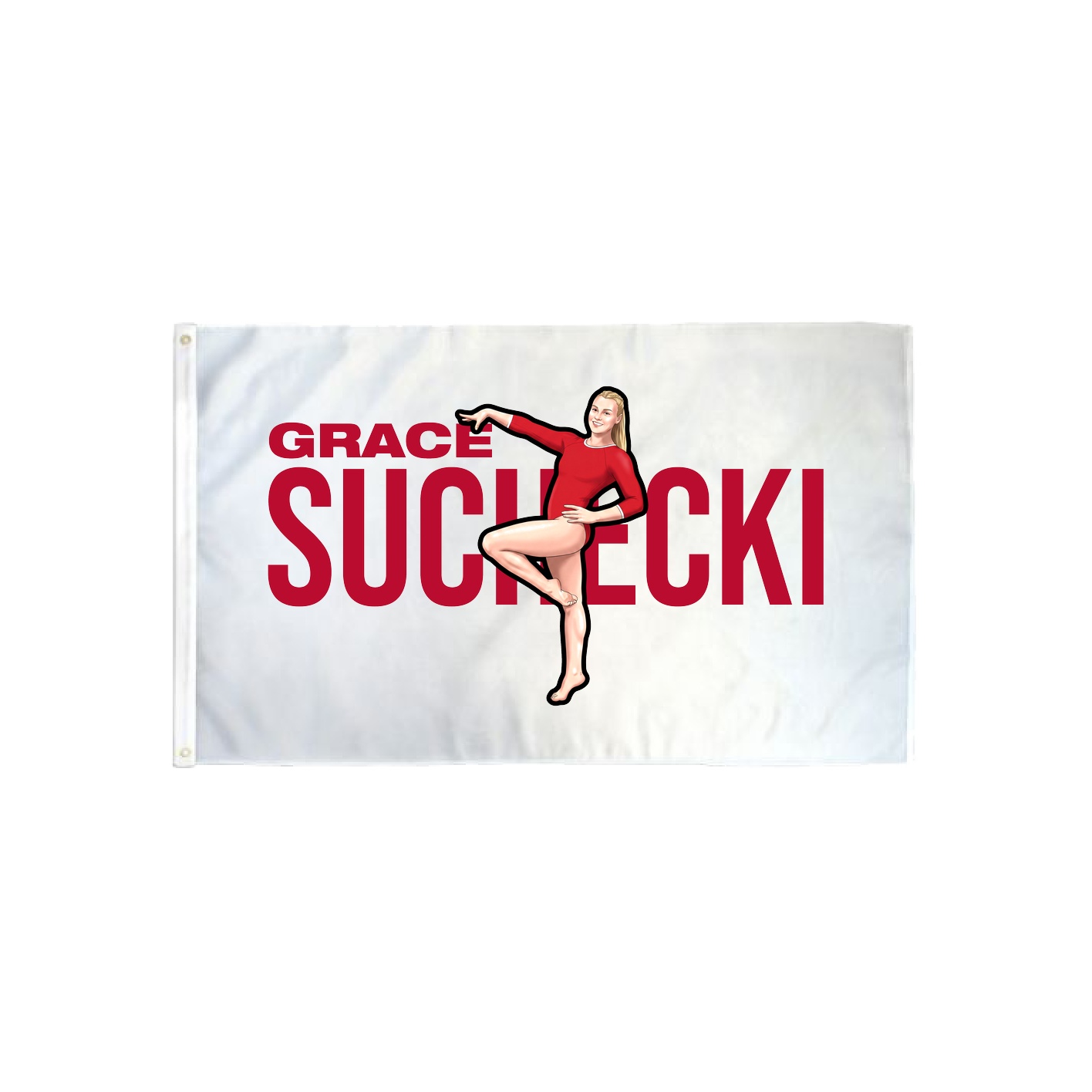 3x5 Flag — Player Name in Classic