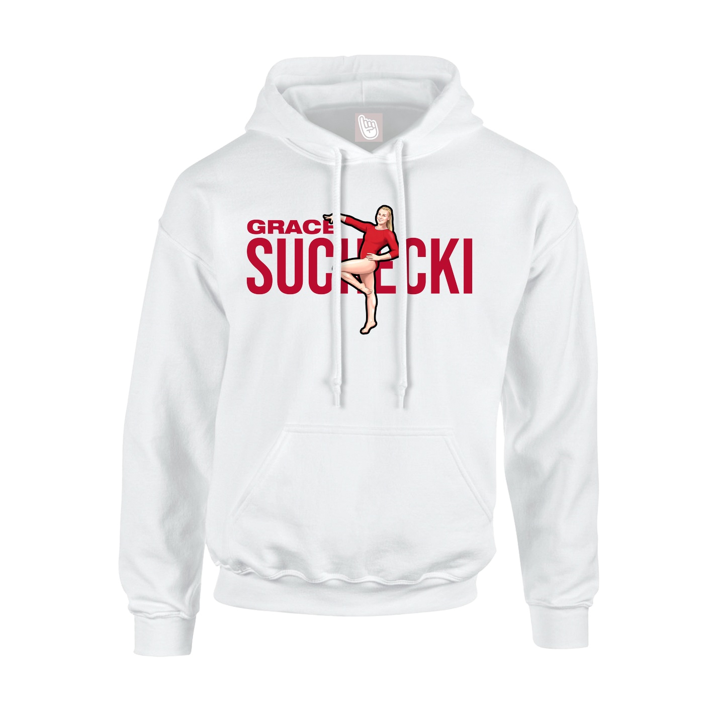 Hoodie — Player Name in White