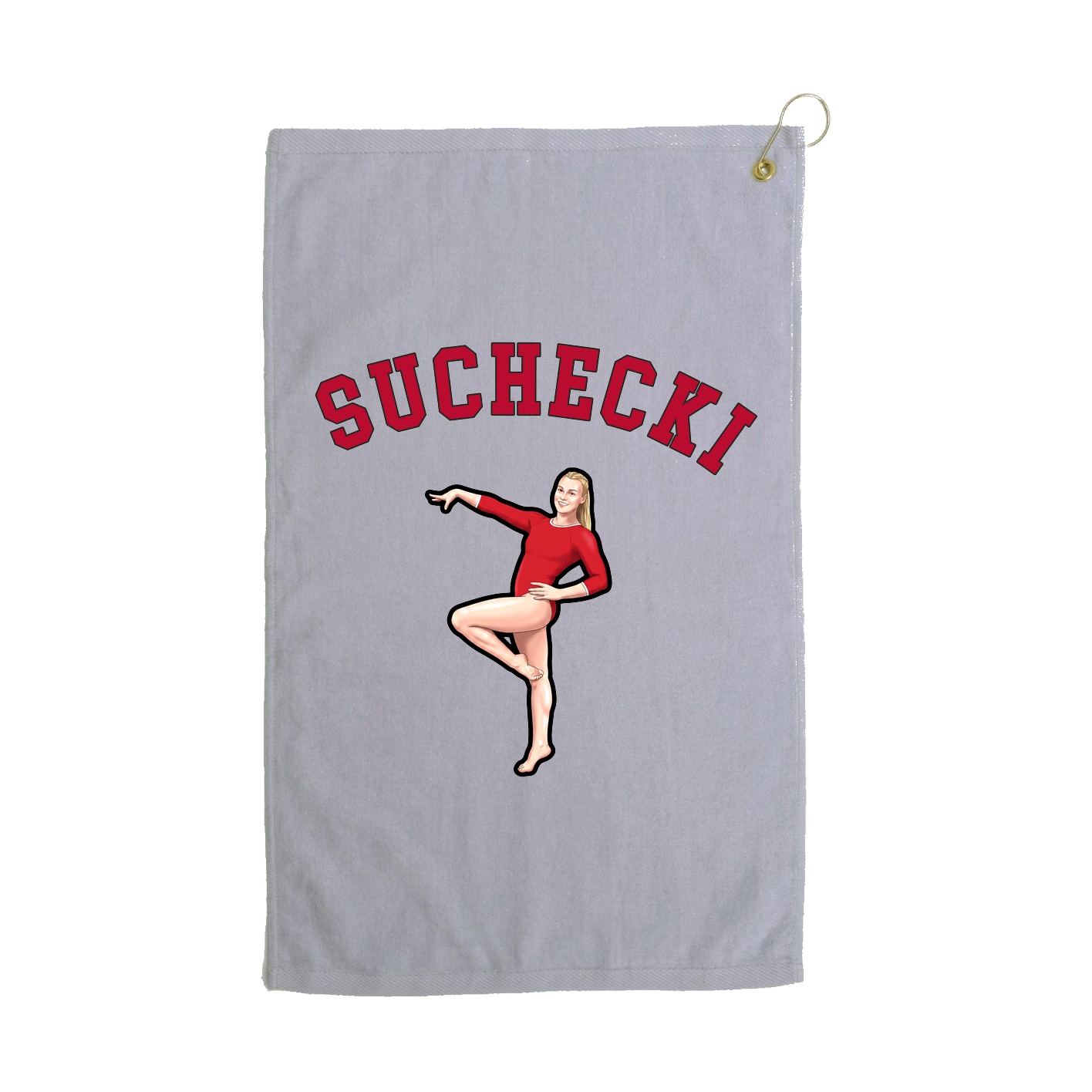 Golf Towel — Shirsey Arch in Grey