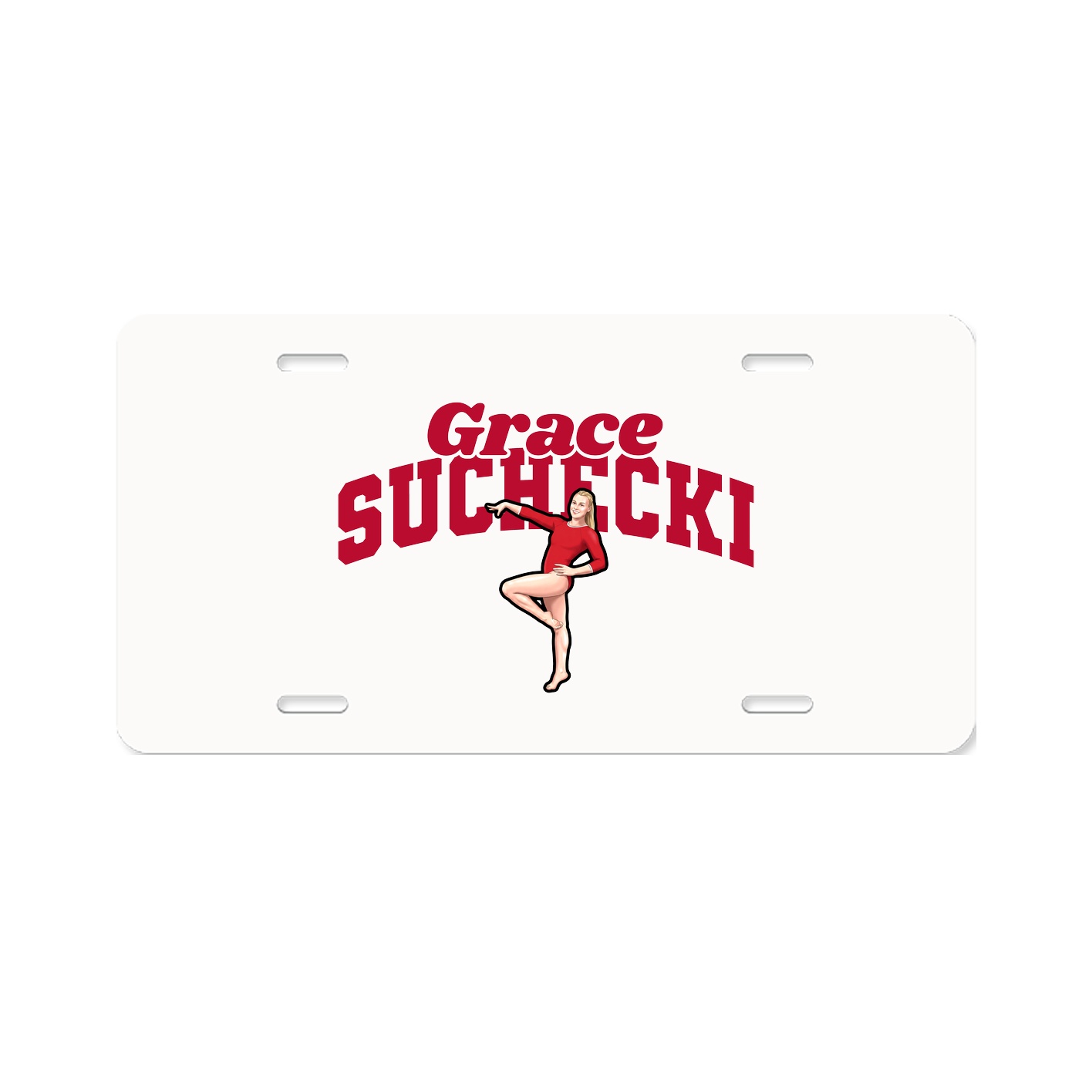 License Plate — Signature Arch in Classic