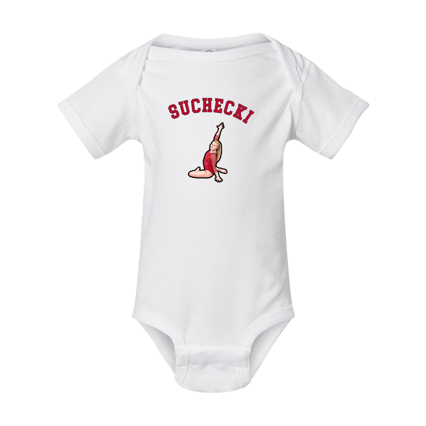 Baby Onesie — Shirsey Arch in White