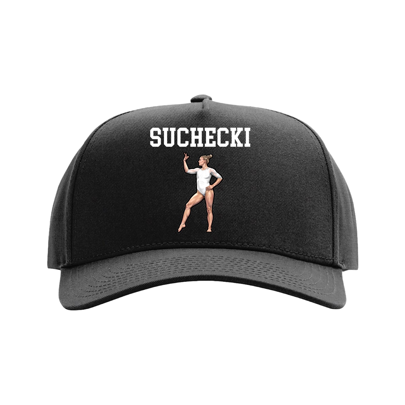 Full Fabric Five-Panel Champ Cap