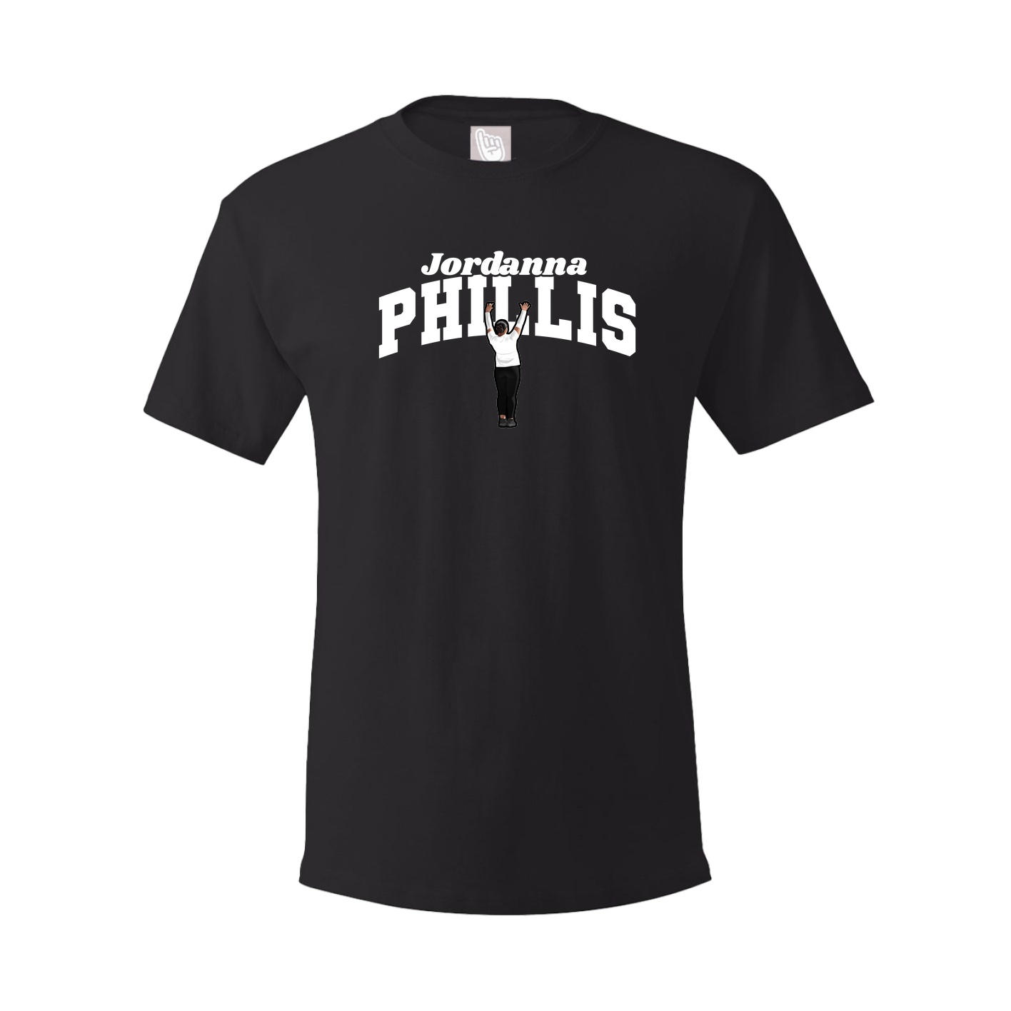 Tee — Signature Arch in Black