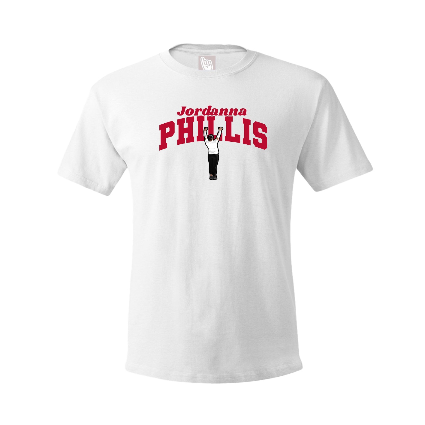 Youth Tee — Signature Arch in White