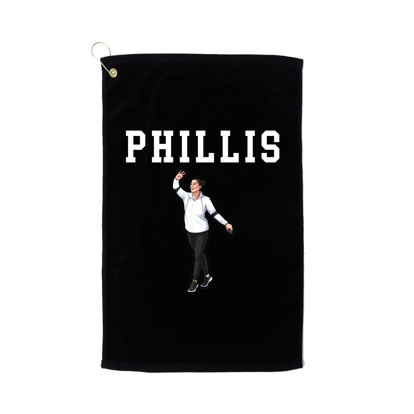 Golf Towel — Shirsey in Black