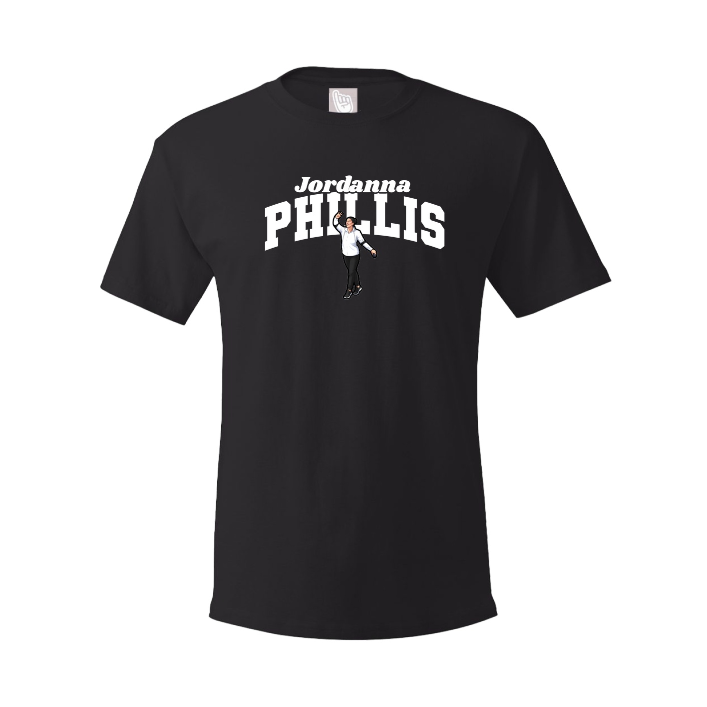 Tee — Signature Arch in Black