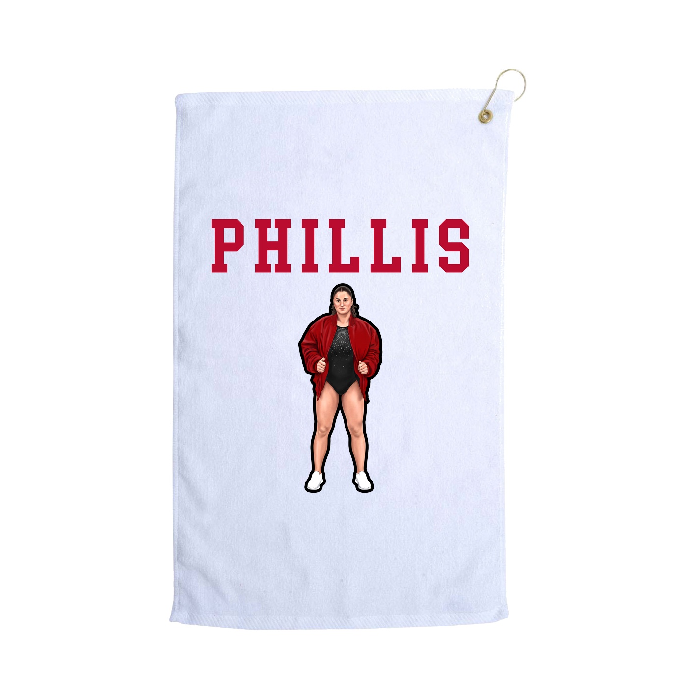 Golf Towel — Shirsey in White