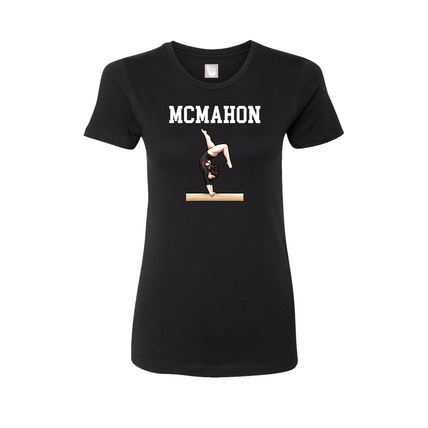 Fitted Women's Tee — Shirsey in Black