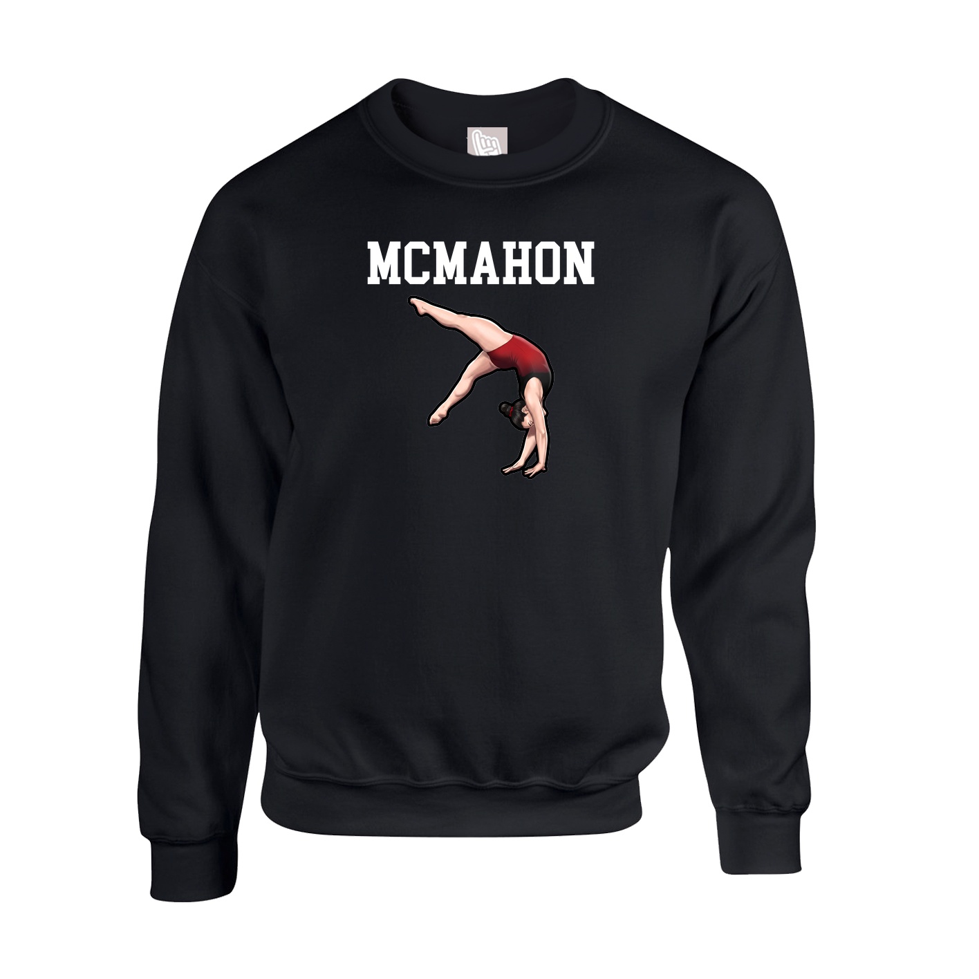 Fleece Crew — Shirsey in Black