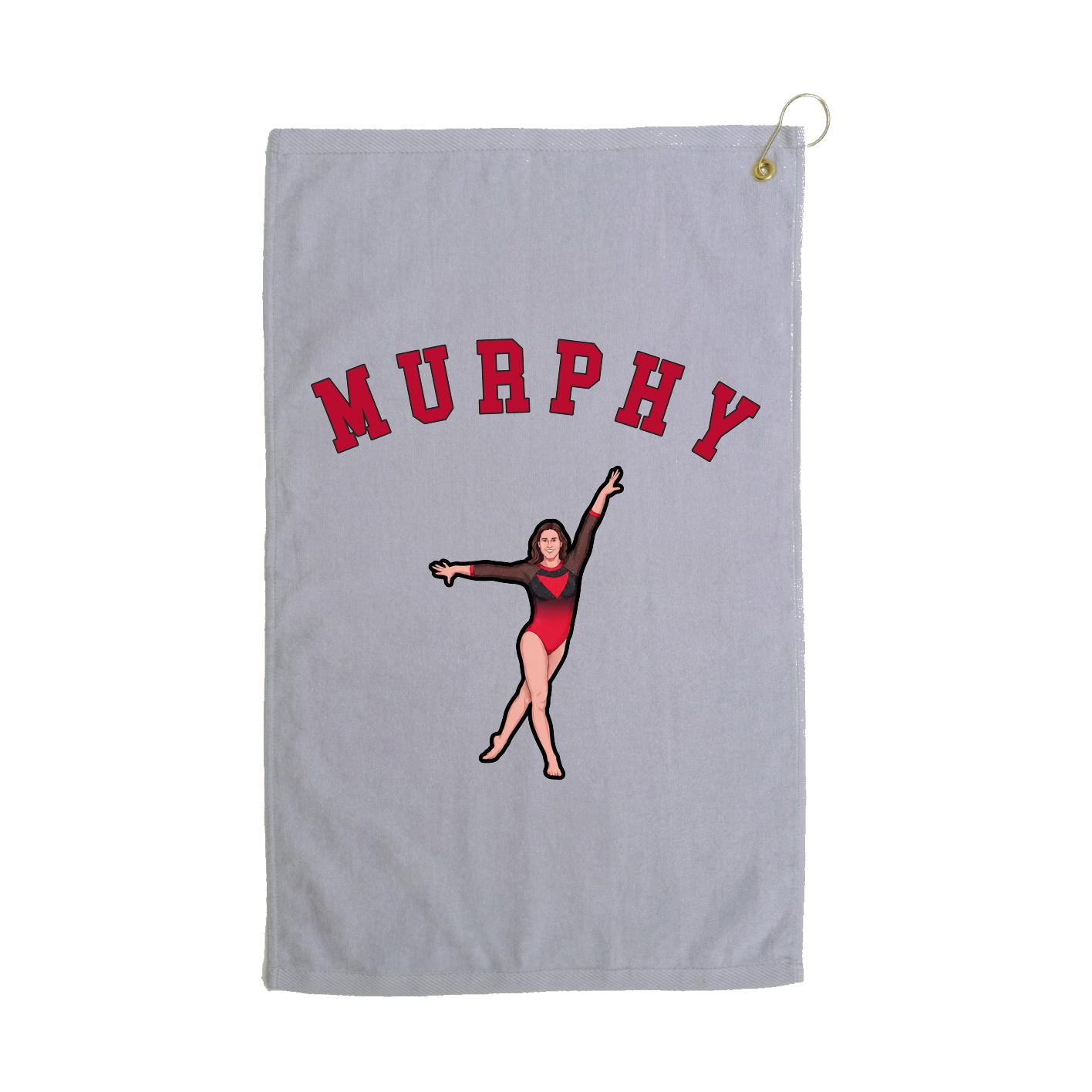 Golf Towel — Shirsey Arch in Grey