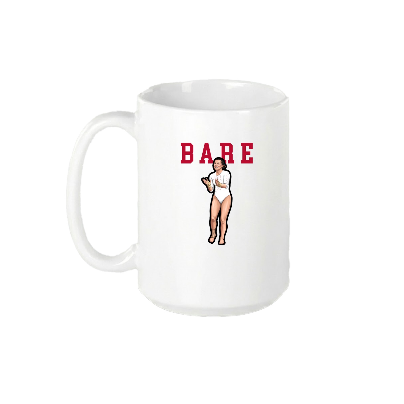 15oz Coffee Mug — Shirsey in White
