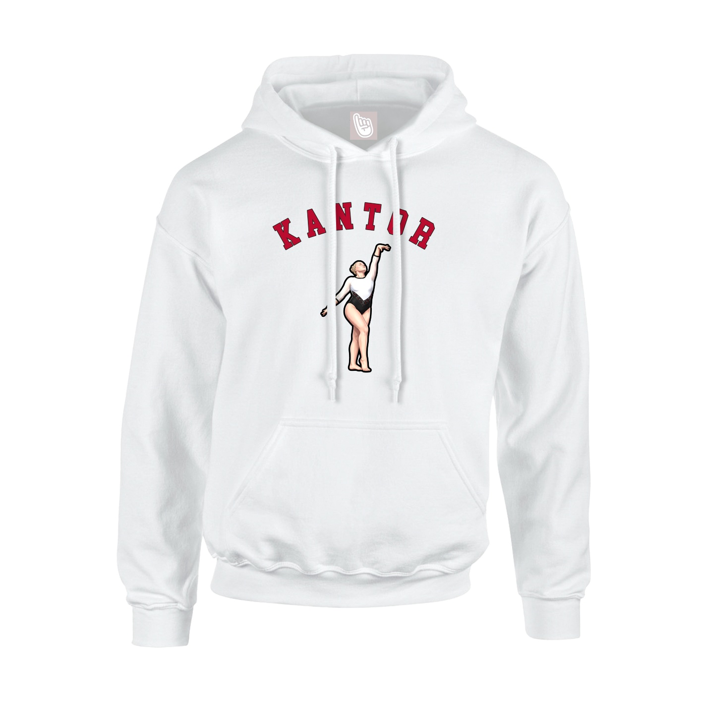 Hoodie — Shirsey Arch in White