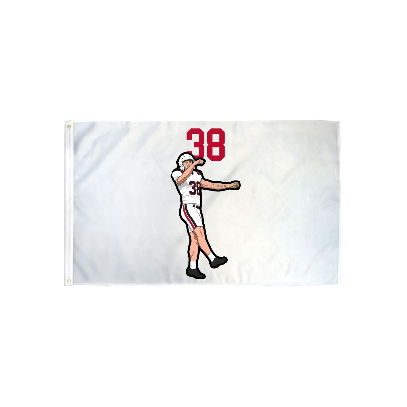 3x5 Flag — Number Top in Classic