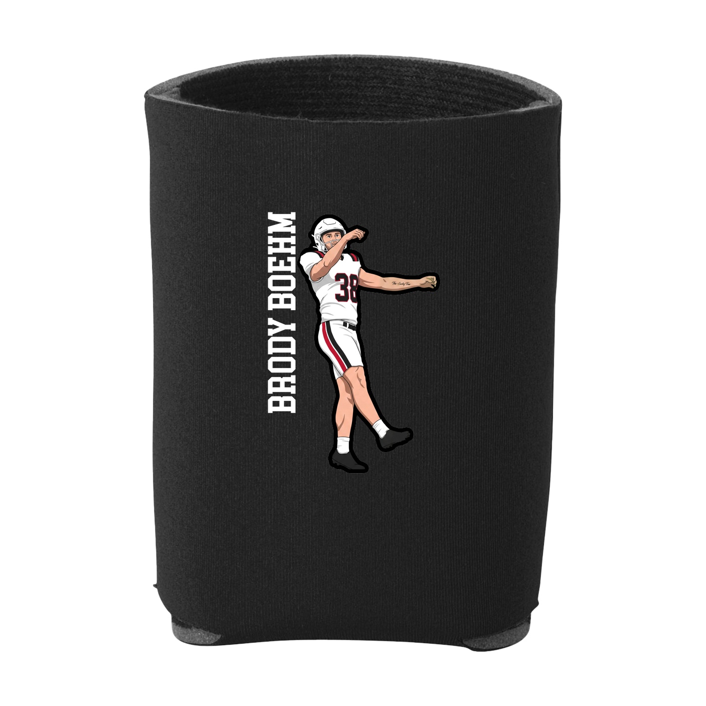 Can Holder — Name Vertical in Black
