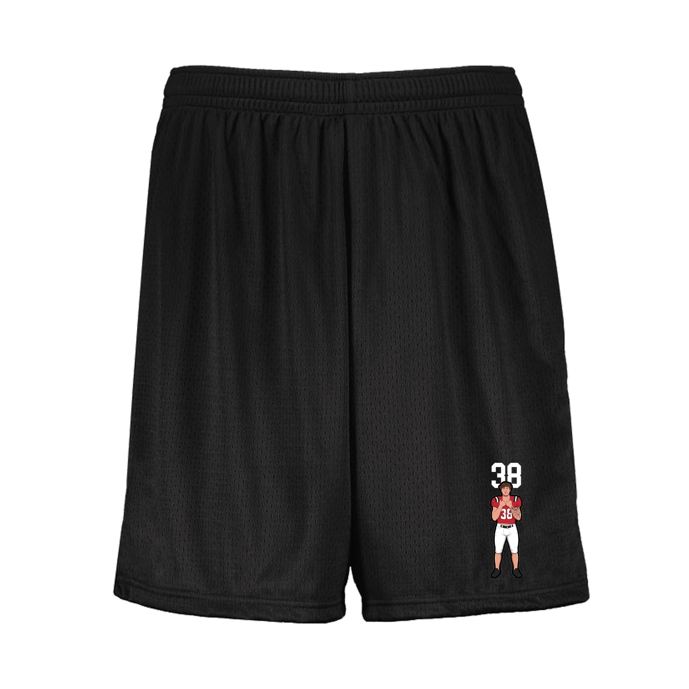 Shorts — Number Top in Black