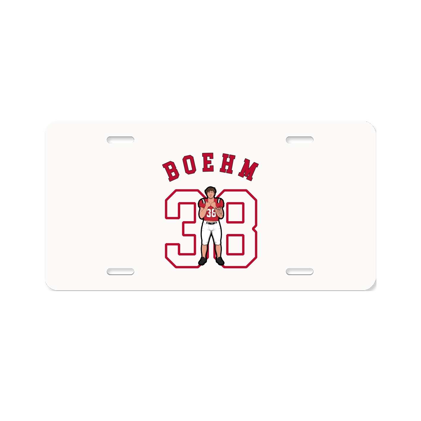 License Plate — Shirsey Arch in Classic
