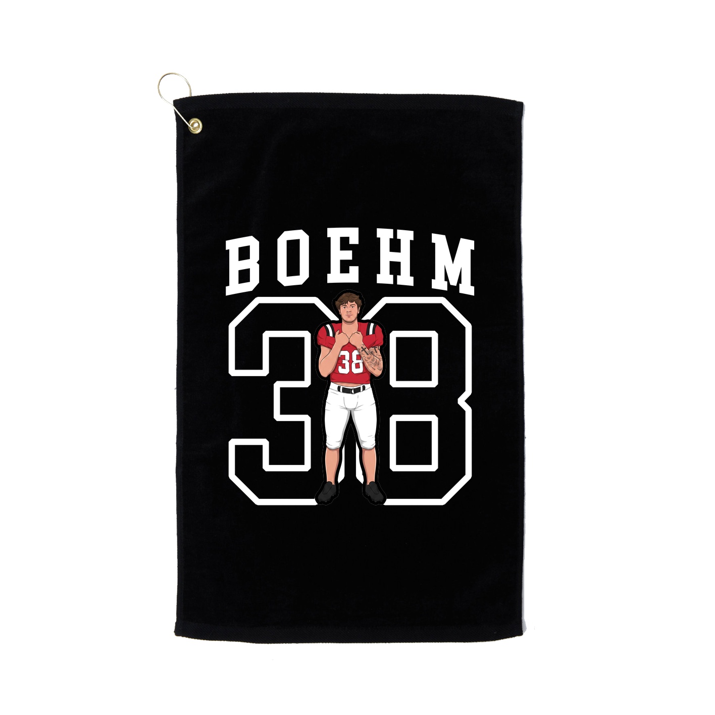 Golf Towel — Shirsey in Black