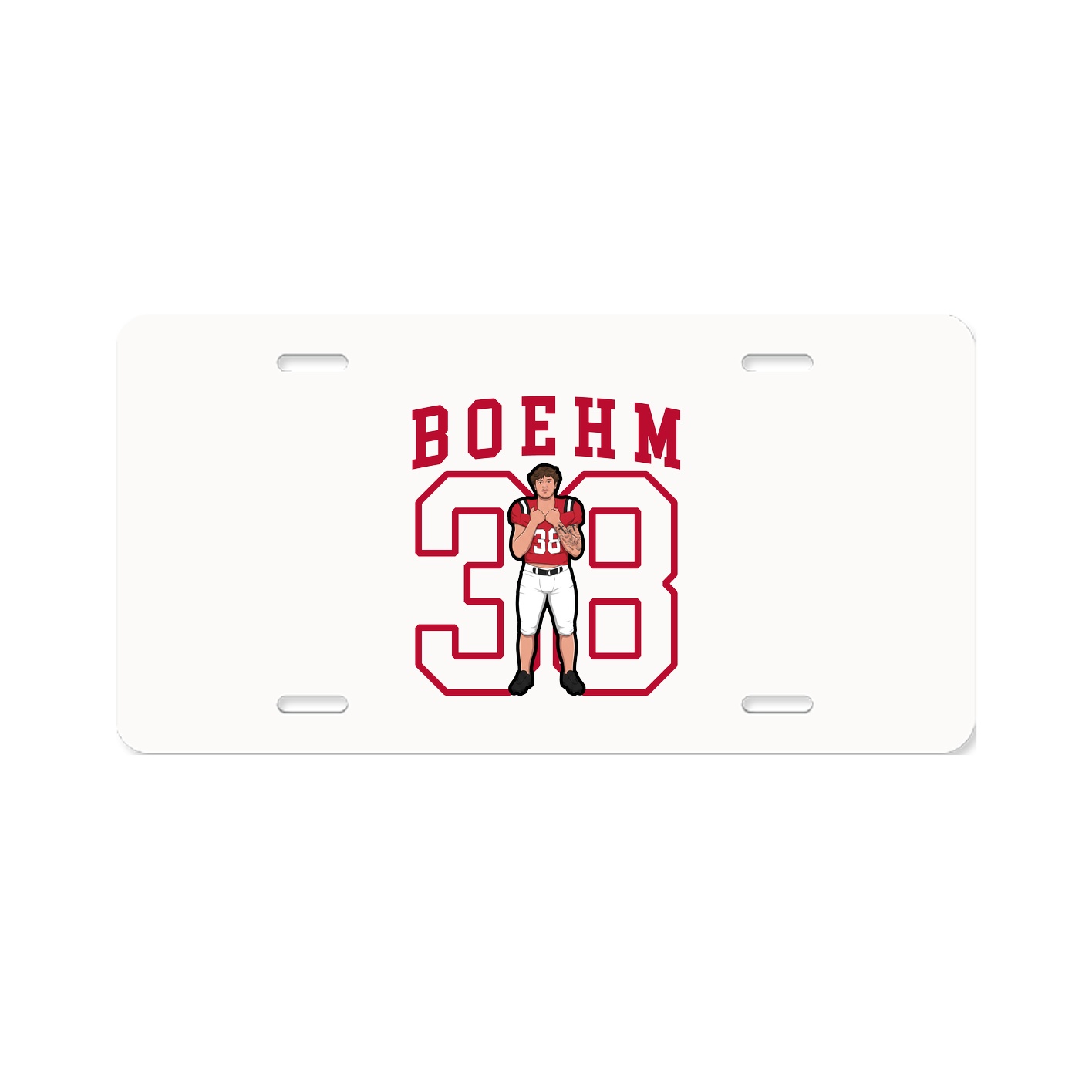 Aluminum License Plate