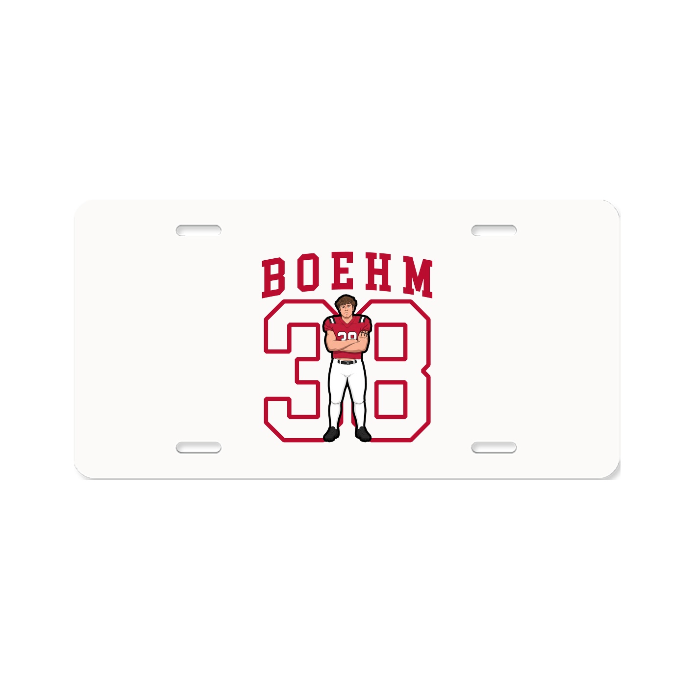 License Plate — Shirsey in Classic