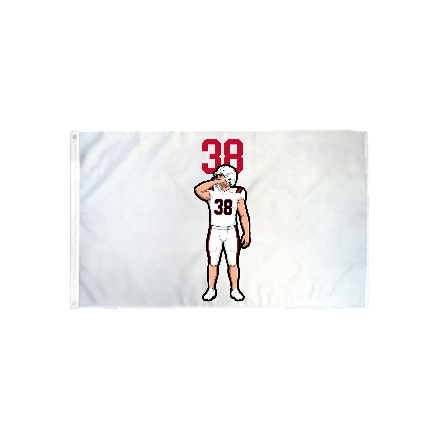 3x5 Flag — Number Top in Classic