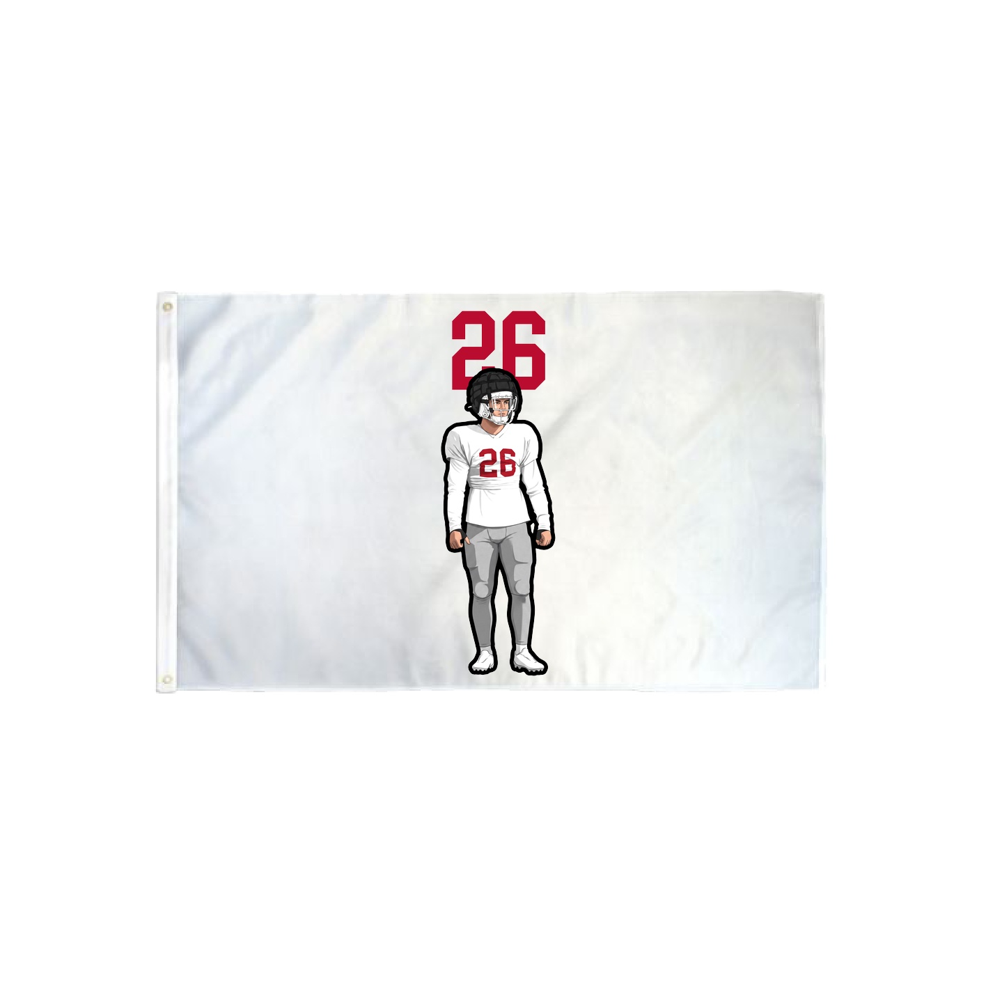 3x5 Flag — Number Top in Classic