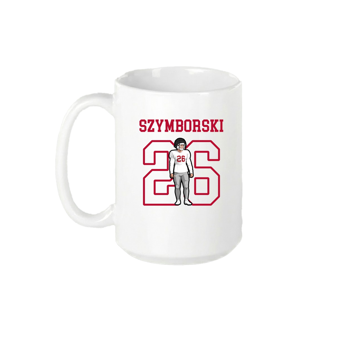 15oz Coffee Mug — Shirsey in White