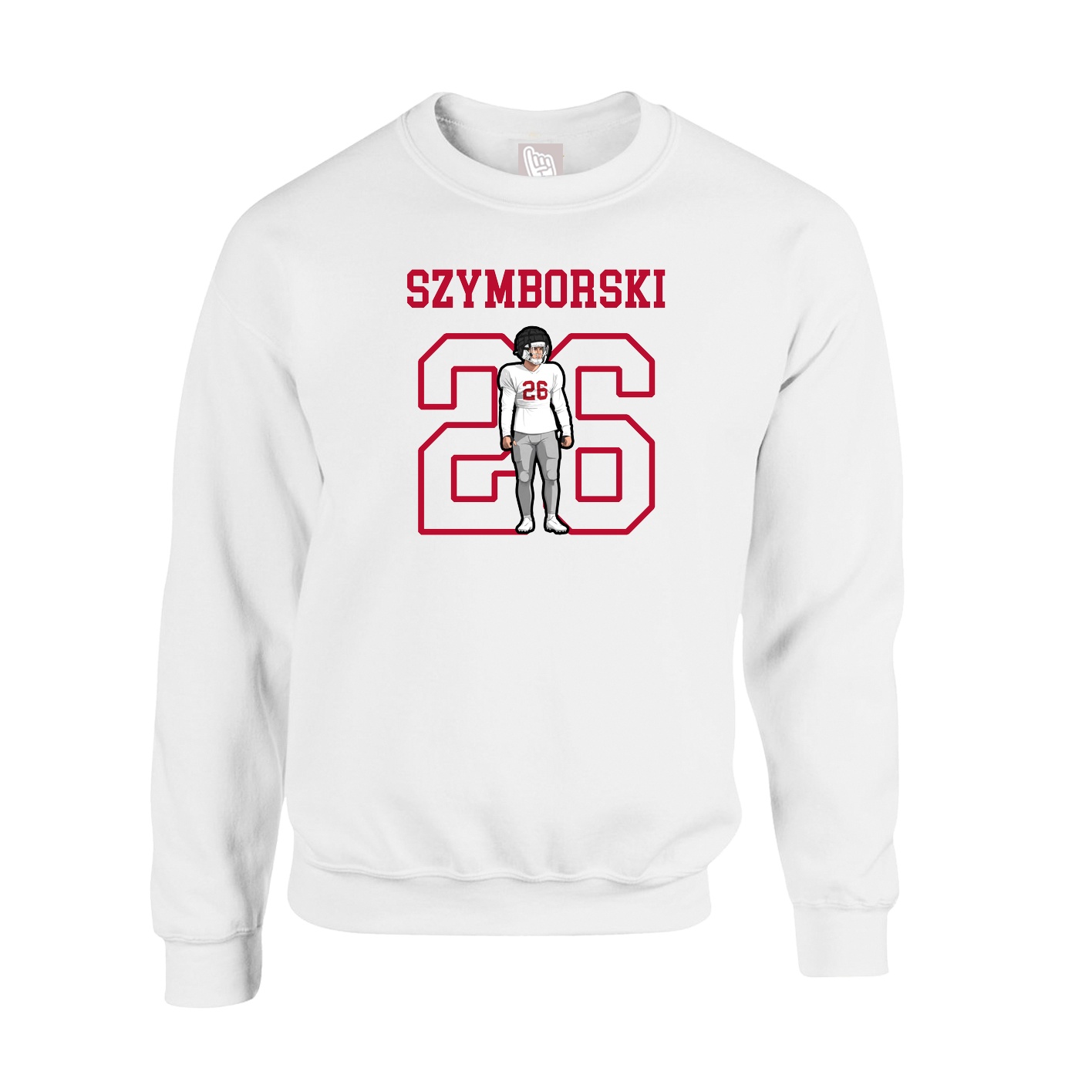 Fleece Crew — Shirsey in White