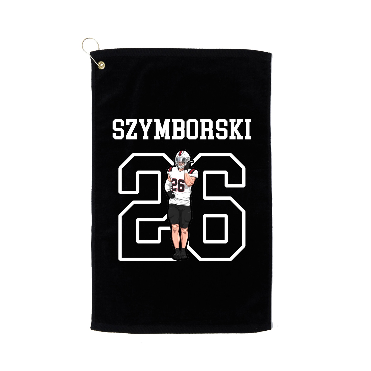 Golf Towel — Shirsey in Black