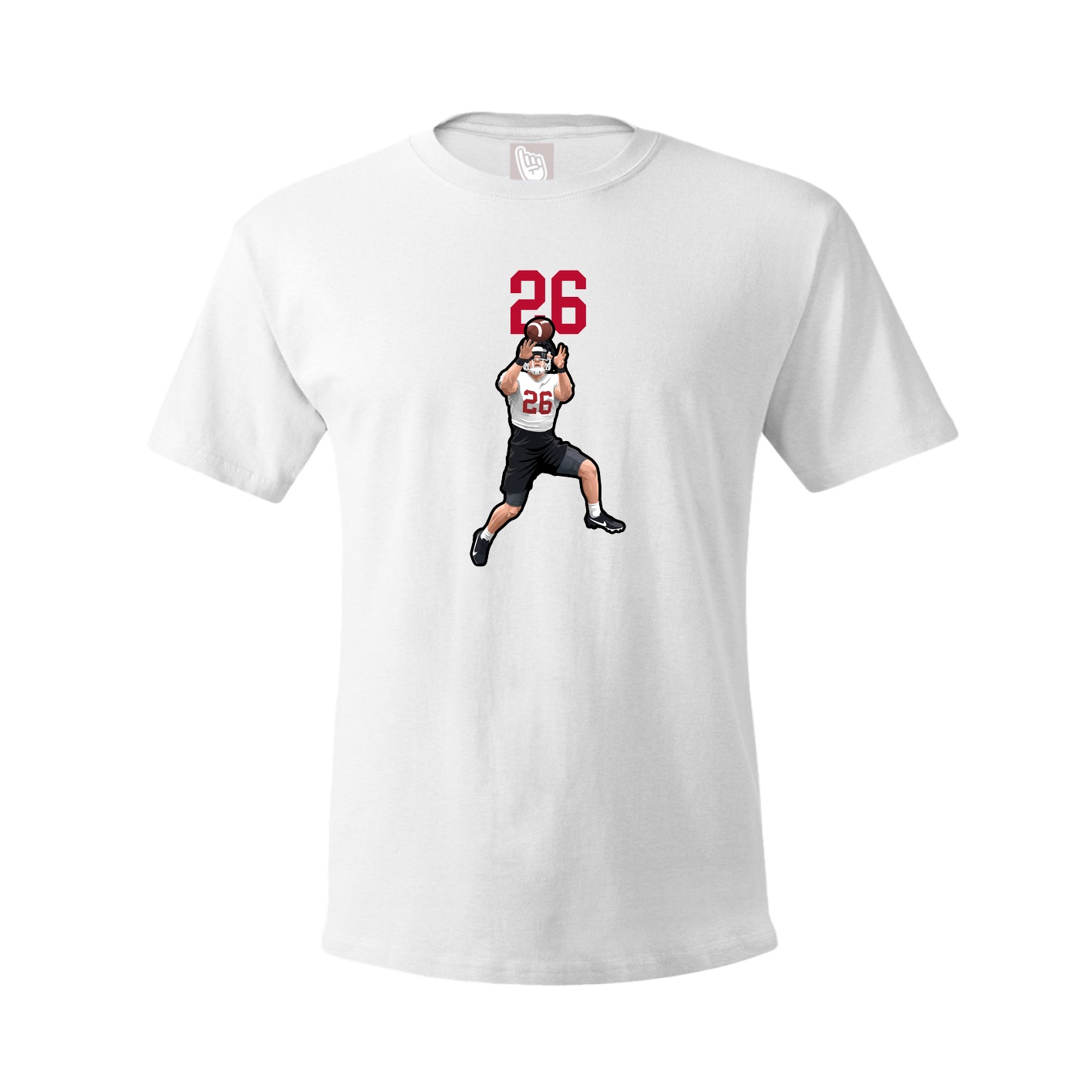 Tee — Number Top in White