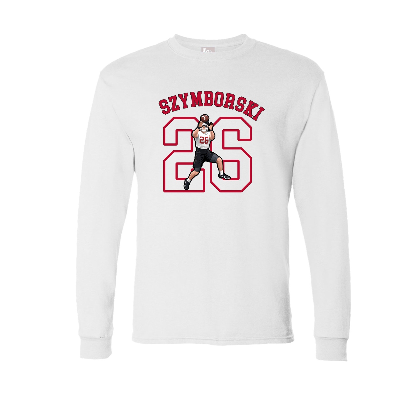Long Sleeve Tee — Shirsey Arch in White