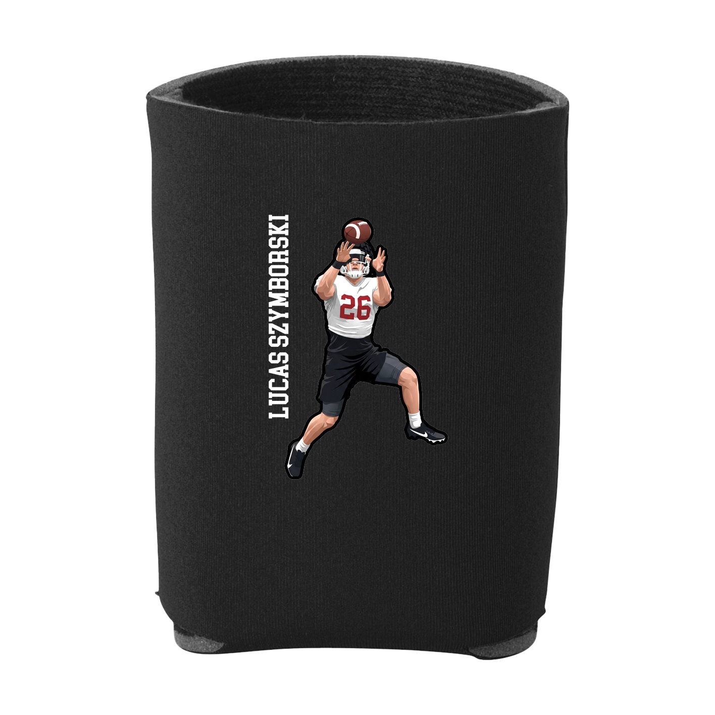 Can Holder — Name Vertical in Black