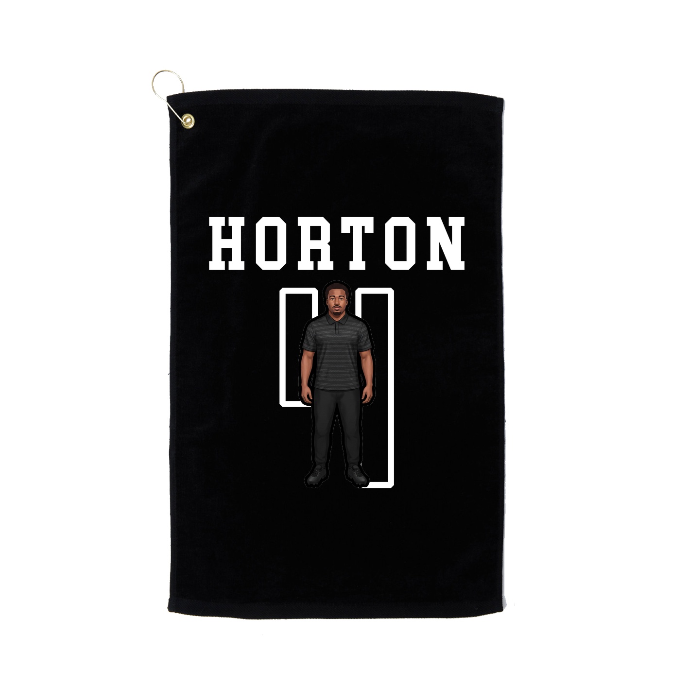 Golf Towel — Shirsey in Black