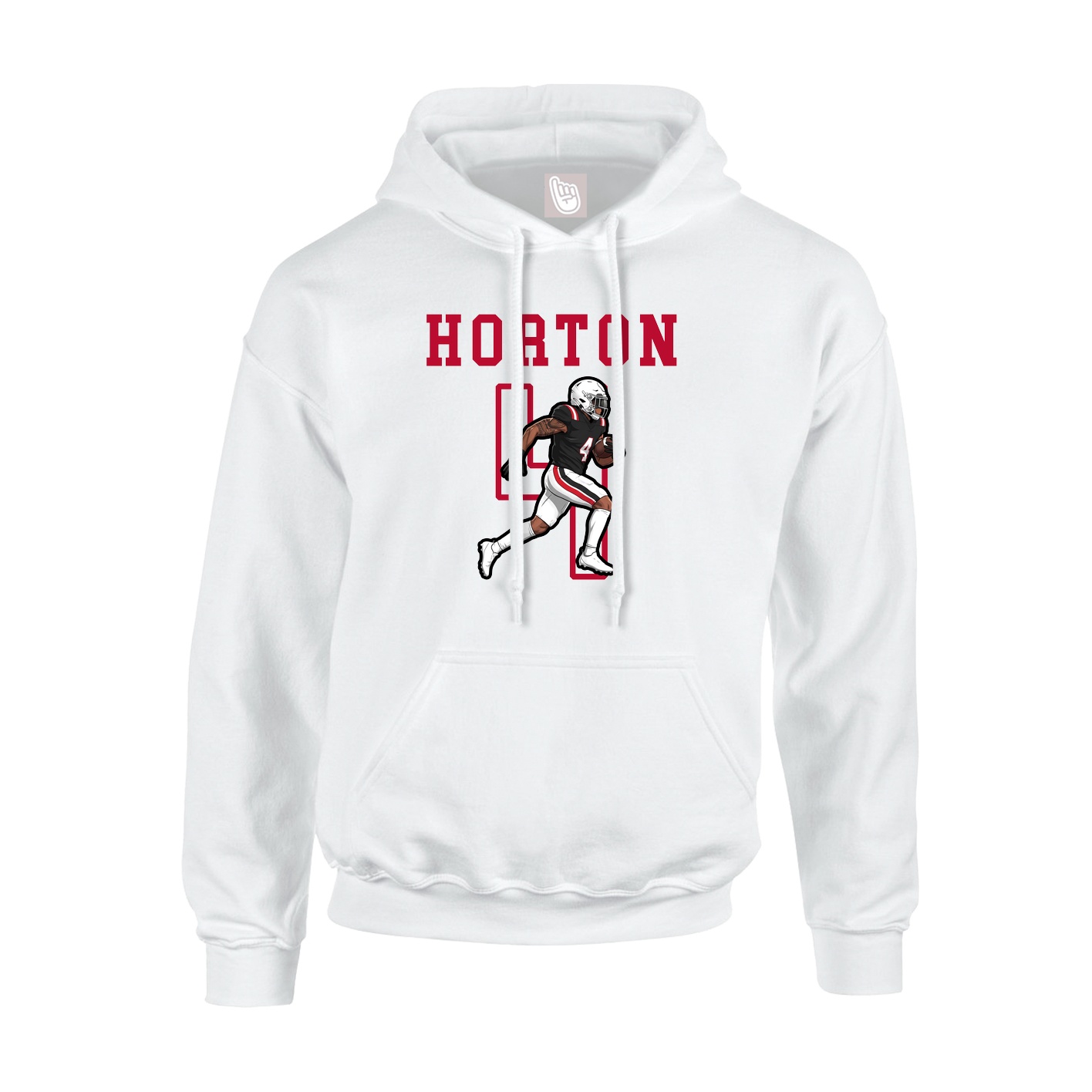 Hoodie — Shirsey in White