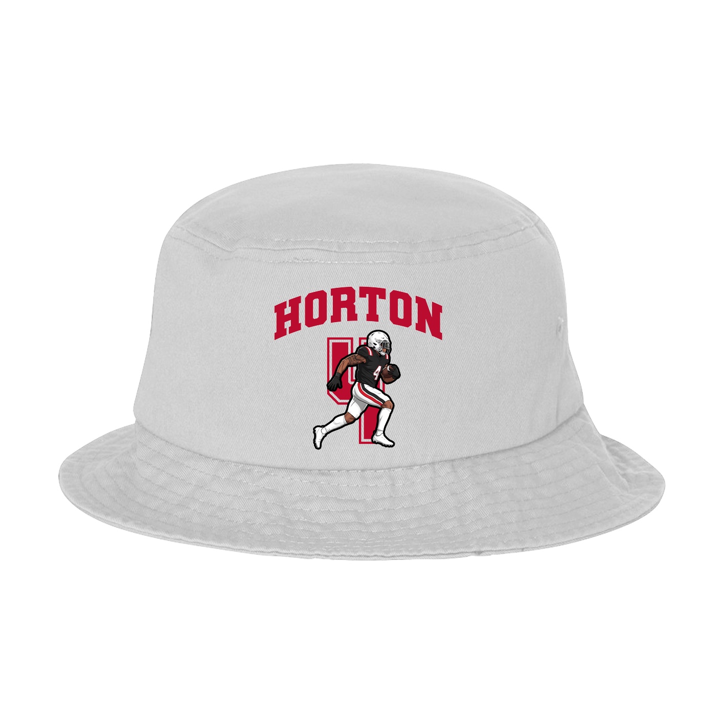 Bucket Cap — Number in White