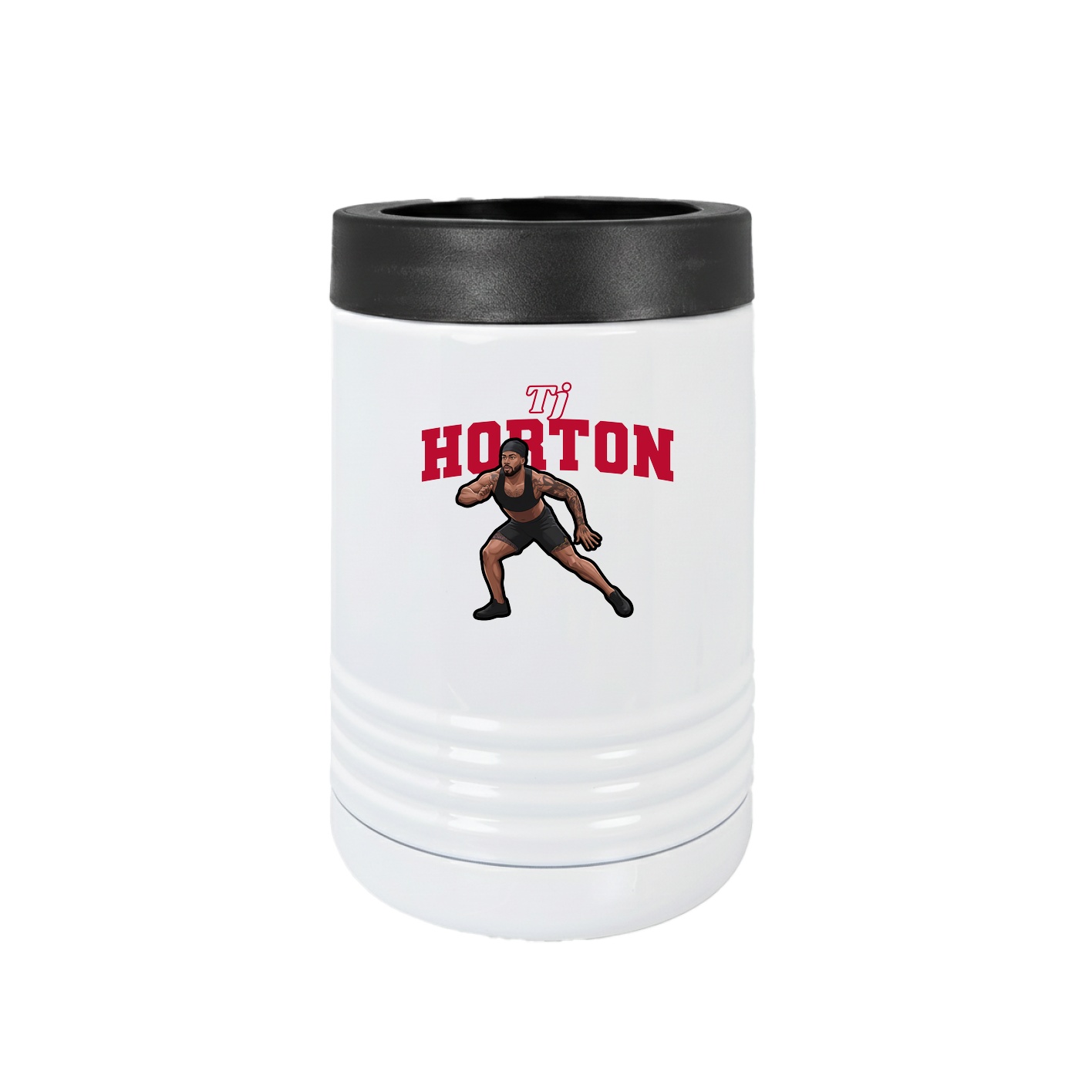 Beverage Holder — Name Arch in White